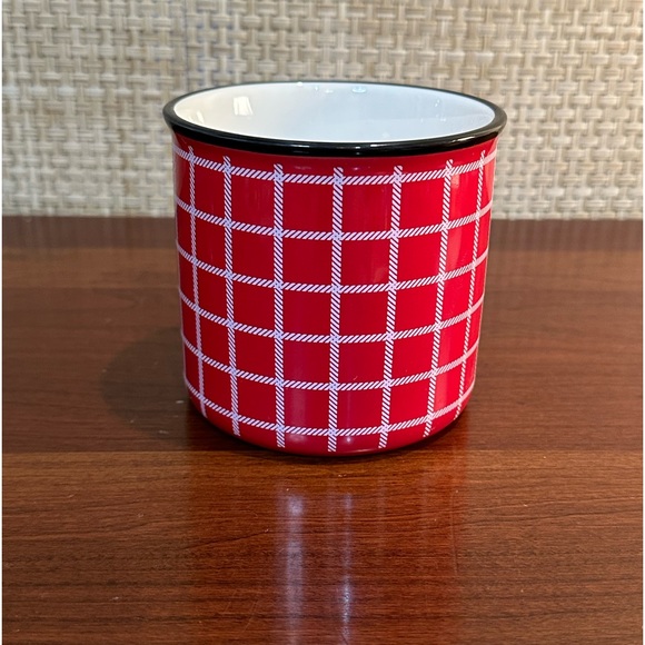 🎄🌟3xHP🌟2021 Hallmark Set of 4 Red & Green Plaid Collectible Holiday Mugs - Picture 5 of 14